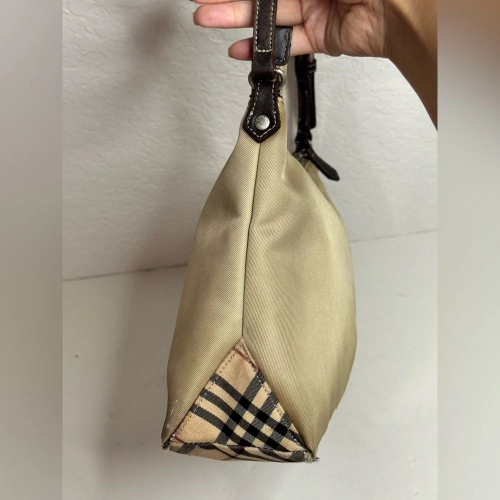 Vintage BURBERRY Blue Label Nylon Shoulder Bag